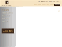 Tablet Screenshot of hotelstellina.com